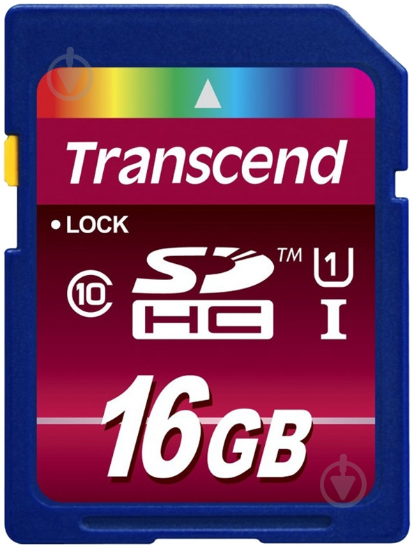 Карта памяти Transcend Ultimate SDHC 16GB Class 10 UHS-I R90MB/s (TS16GSDHC10U1) - фото 1