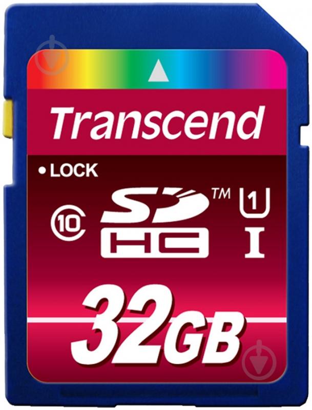 Карта памяти Transcend Ultimate SDHC 32GB Class 10 UHS-I R90MB/s (TS32GSDHC10U1) - фото 1