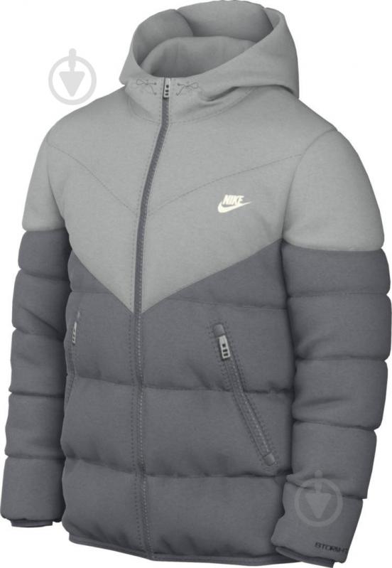 Куртка мужская Nike M NK SF WR PL-FLD HD JKT FB8185-077 р.M серая - фото 10