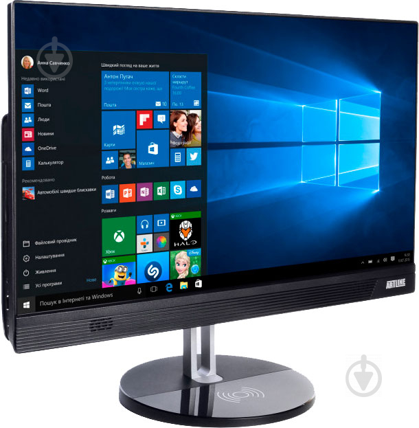 Моноблок Artline Business S43v02 23,8" (S43v02win) black - фото 1