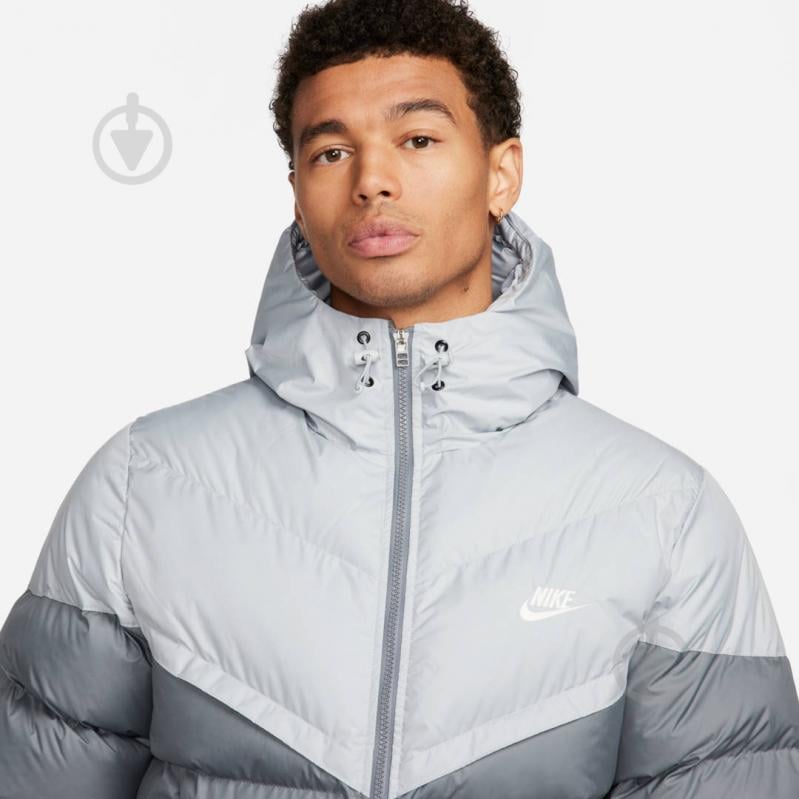 Куртка мужская Nike M NK SF WR PL-FLD HD JKT FB8185-077 р.S серая - фото 3