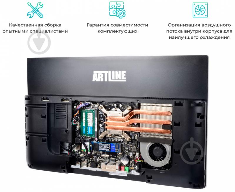 Моноблок Artline Business S44 23,8" (S44v01) black - фото 8