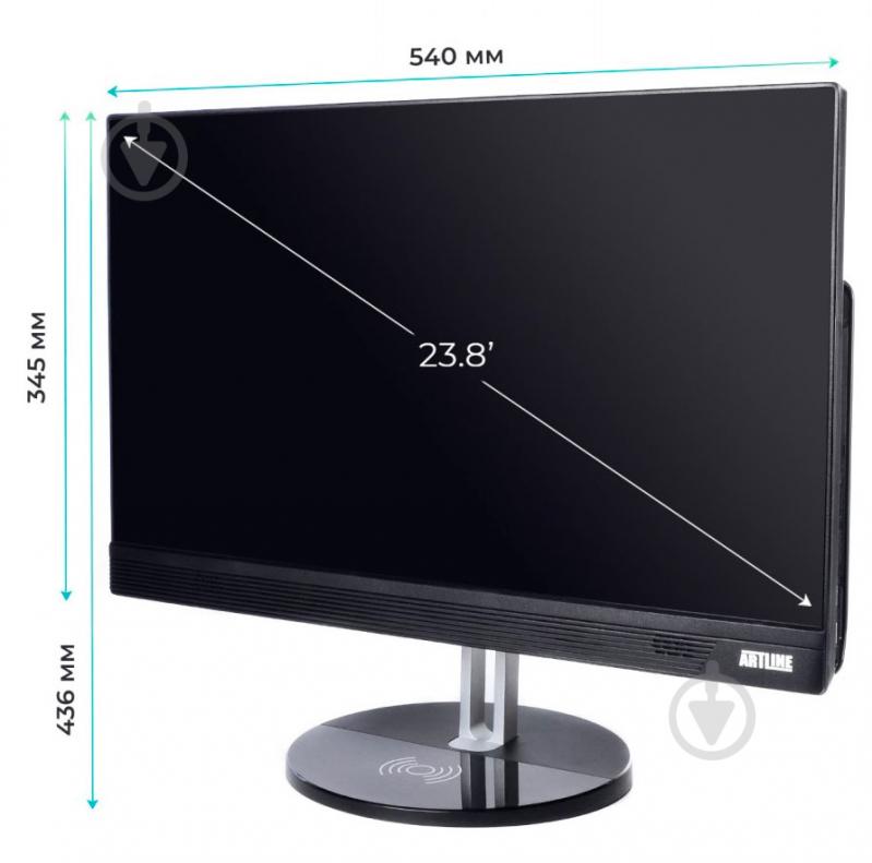 Моноблок Artline Business 23,8" (S44v02) black - фото 2