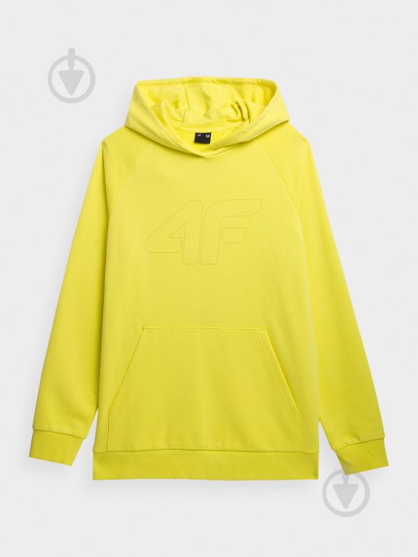 Джемпер 4F SWEATSHIRT M0869 4FSS23TSWSM0869-71S р.S жовтий - фото 1