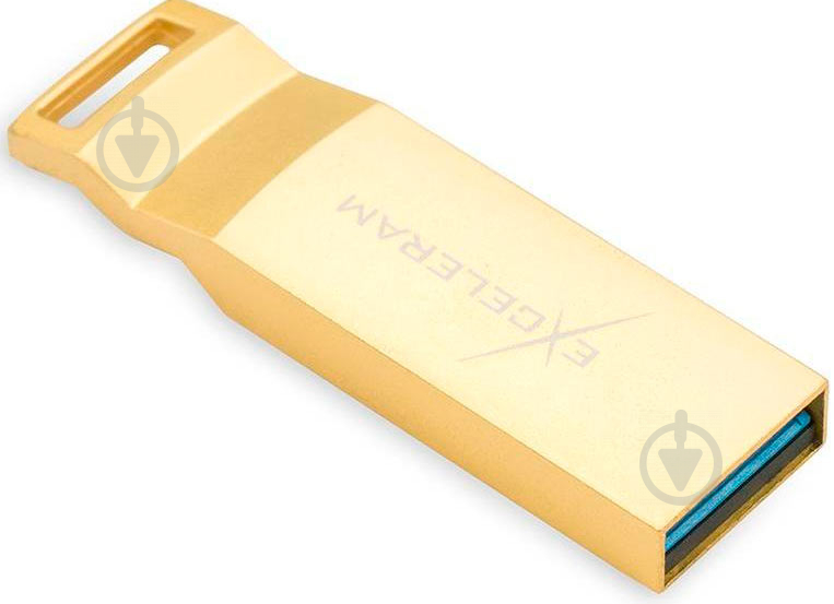 Флеш-пам'ять USB Exceleram U2 Series 64 ГБ USB 2.0 gold (EXP2U2U2G64) - фото 4