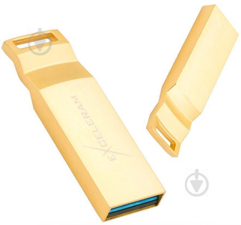 Флеш-пам'ять USB Exceleram U2 Series 64 ГБ USB 2.0 gold (EXP2U2U2G64) - фото 1