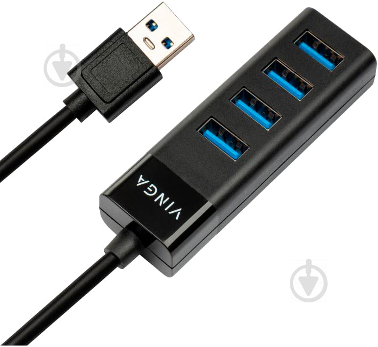 Концентратор Vinga USB3.0 to 4xUSB3.0 HUB (VHA3A4) - фото 2