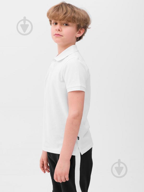 Поло 4F POLO SHIRT M124 4FJWSS24TPTSM124-10S р.164 чорний - фото 1