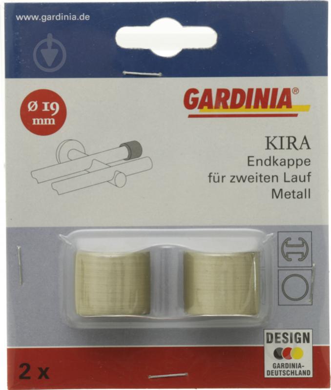 Наконечник Gardinia Kira Заглушка d19 мм шампань 2 шт. - фото 3