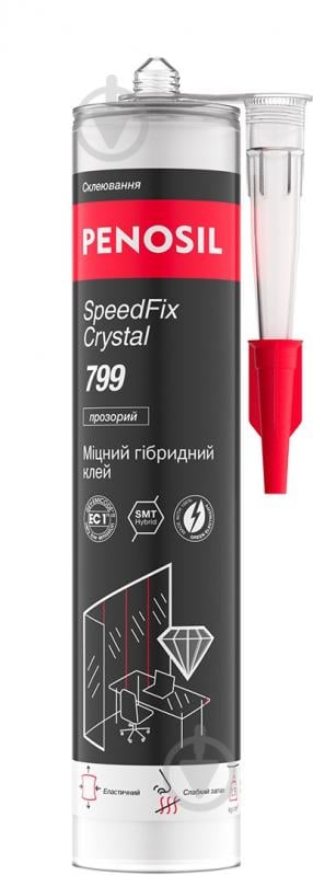 Клей монтажний PENOSIL SpeedFix Crystal 799 290 мл - фото 1