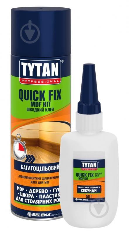Клей Tytan Professional Quick FIX 100+400 мл с активатором - фото 1