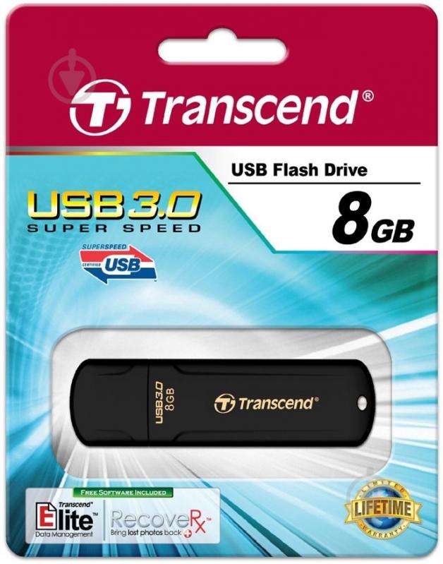 Флеш-пам'ять USB Transcend JetFlash 700 8 ГБ USB 3.0 (TS8GJF700) - фото 3