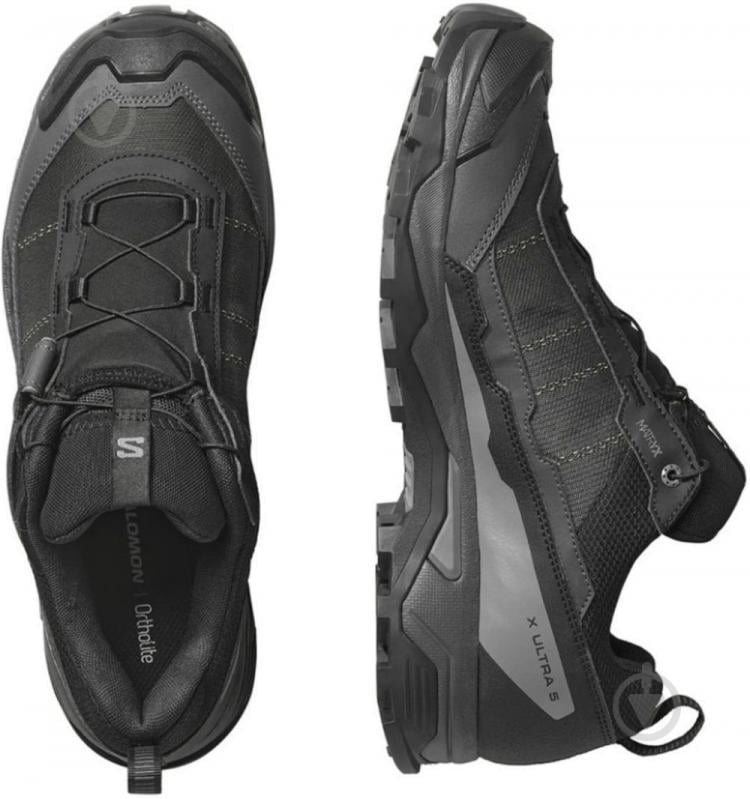 Кросівки чоловічі демісезонні Salomon X ULTRA 5 GTX L47725500 р.46 чорні - фото 6 Кросівки чоловічі демісезонні Salomon X ULTRA 5 GTX L47725500 р.46 чорні - фото 6