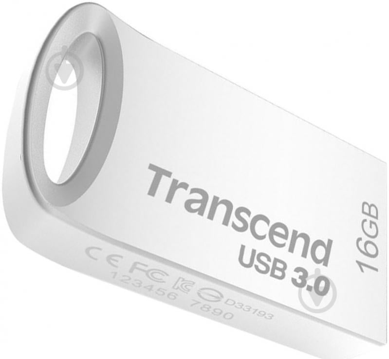 Флеш-пам'ять USB Transcend JetFlash 710 16 ГБ USB 3.0 silver (TS16GJF710S) - фото 1