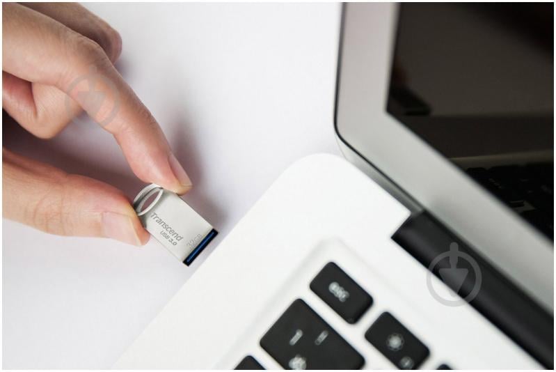 Флеш-пам'ять USB Transcend JetFlash 710 16 ГБ USB 3.0 silver (TS16GJF710S) - фото 5