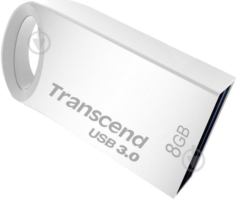 Флеш-пам'ять USB Transcend JetFlash 710 8 ГБ USB 3.0 silver (TS8GJF710S) - фото 1