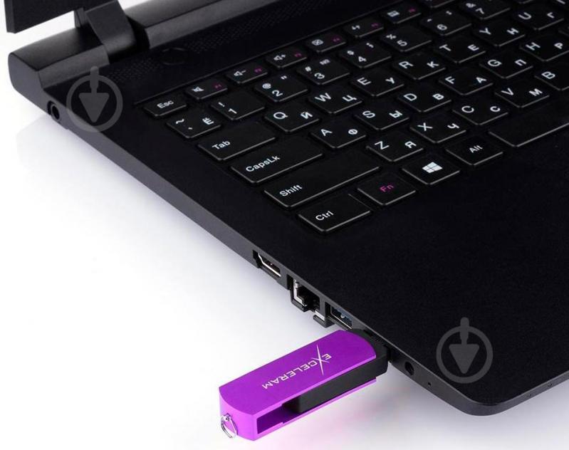 Флеш-пам'ять USB Exceleram P2 Series 16 ГБ USB 3.1 violet (EXP2U3GPB16) - фото 7