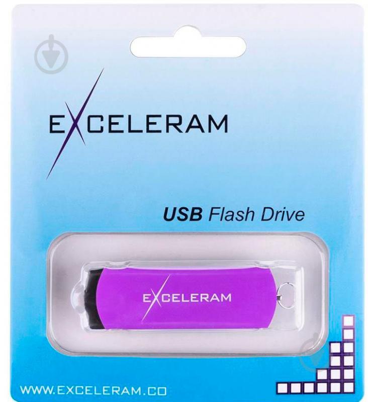 Флеш-пам'ять USB Exceleram P2 Series 16 ГБ USB 3.1 violet (EXP2U3GPB16) - фото 8