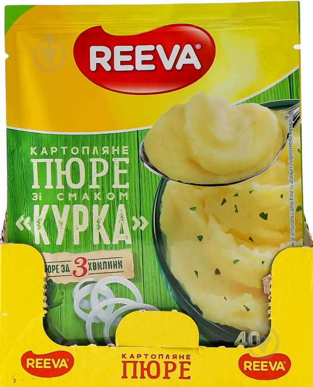 Пюре картопляне REEVA Курка 40 г - фото 1