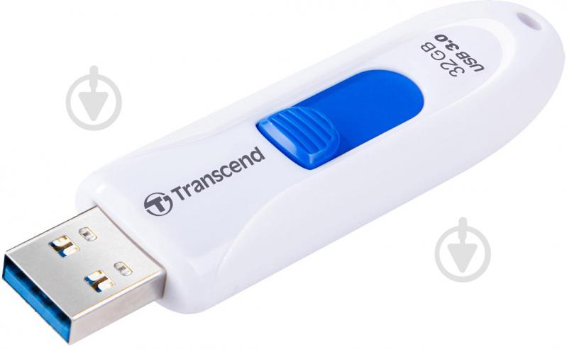 Флеш-пам'ять USB Transcend JetFlash 790 32 ГБ USB 3.0 white (TS32GJF790W) - фото 2