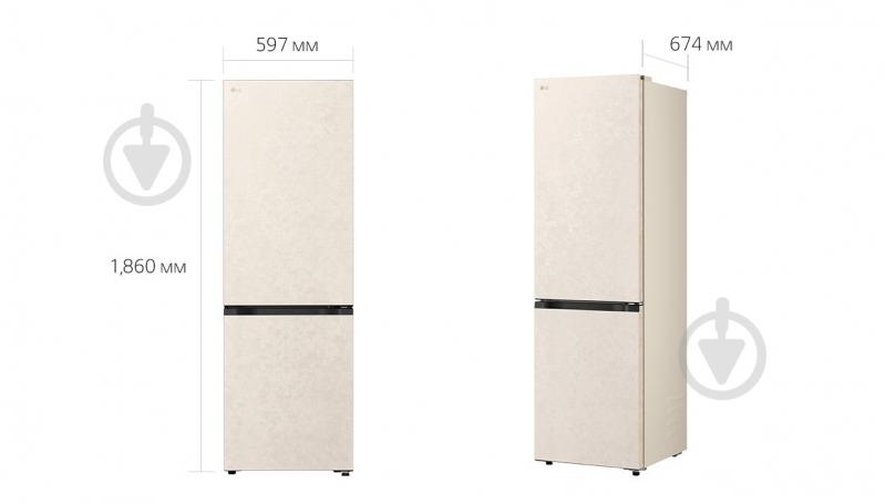 Холодильник LG GC-B459EEYM - фото 3