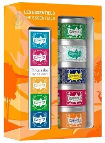 Набор зеленого чая Kusmi tea 5 шт. 100 г (R8549) - фото 1