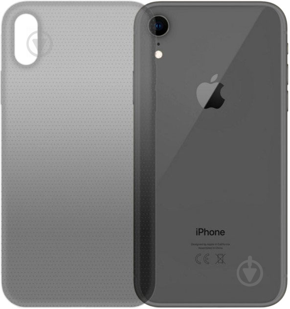 Чехол GlobalCase Dark TPU Extra Slim для Apple iPhone XR - фото 1