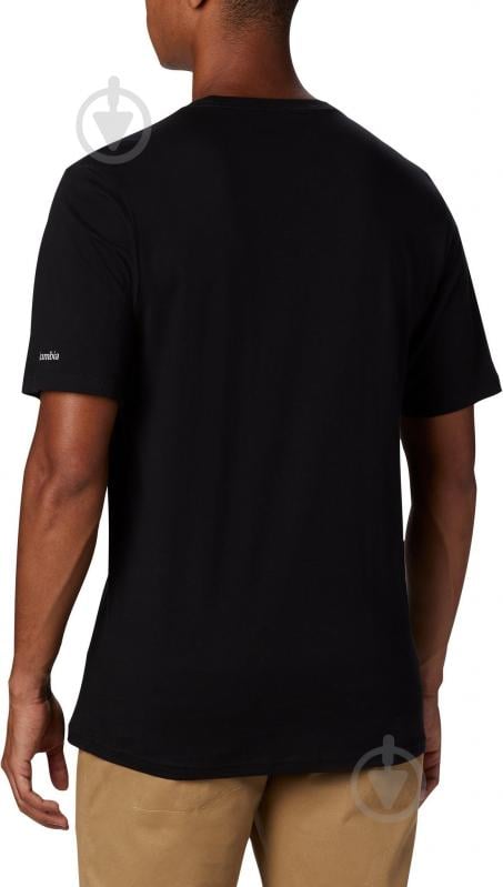 Футболка Columbia CSC Basic Logo 1680053-010 р.M черный - фото 5