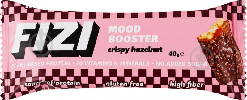 Батончик Fizi витаминный Crispy Hazelnut - фото 5