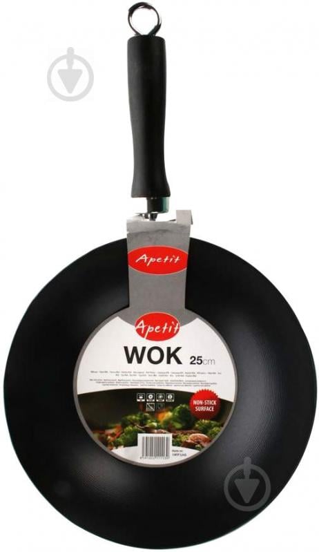 Сковорода wok Banquet Apetit 25 см - фото 2