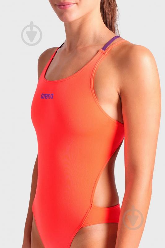 Купальник Arena SWIMSUIT TECH MULTI SOLID 008054-366 р.38 червоний - фото 3