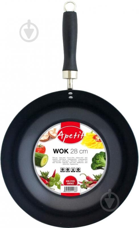 Сковорода wok Banquet Apetit 28 см - фото 2