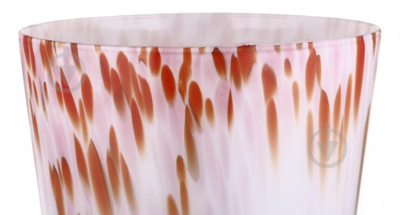 Ваза скляна Wrzesniak Glassworks Confetti опал 35 см різнокольоровий - фото 3