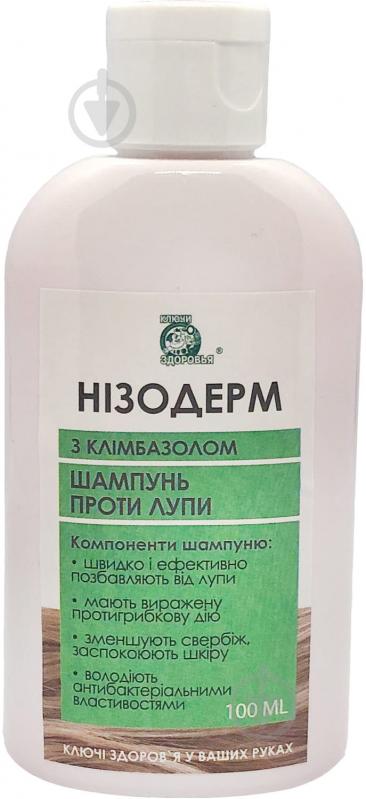 Нізодерм проти лупи з клімбазолом шампунь 100 мл - фото 2