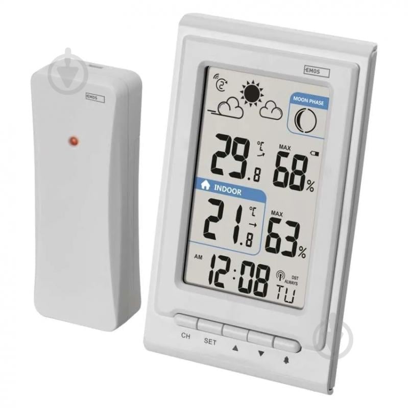Метеостанция Emos беспроводная цифровая E0352 - фото 1