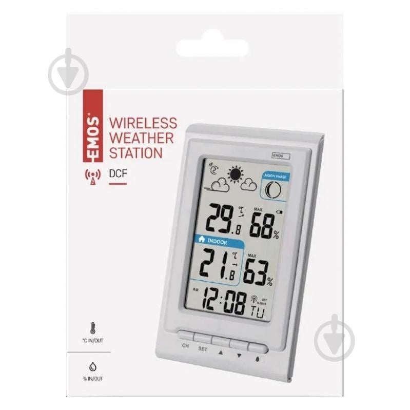 Метеостанция Emos беспроводная цифровая E0352 - фото 9