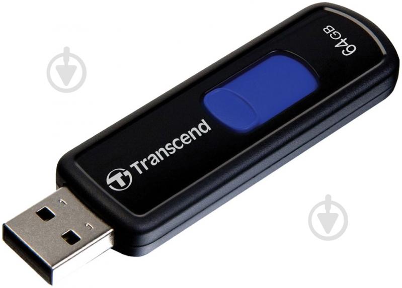 Флеш-память USB Transcend JetFlash 500 64 ГБ USB 2.0 (TS64GJF500) - фото 2