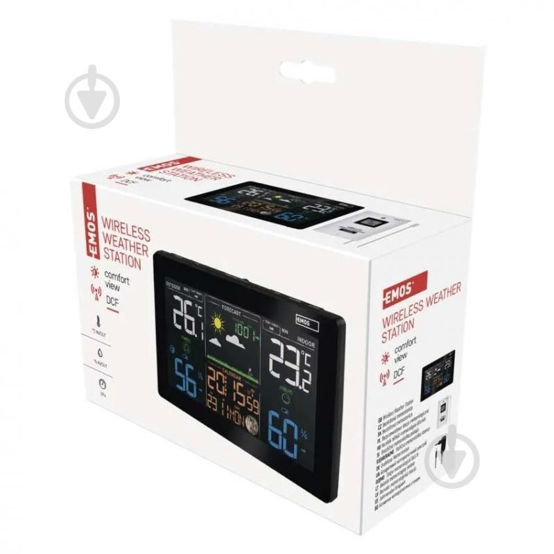 Метеостанція Emos бездротова цифрова E5111 - фото 2 Метеостанція Emos бездротова цифрова E5111 - фото 2