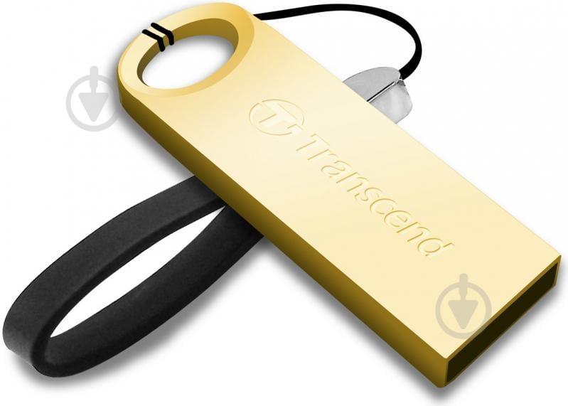 Флеш-пам'ять USB Transcend JetFlash 520 16 ГБ USB 2.0 gold (TS16GJF520G) - фото 2