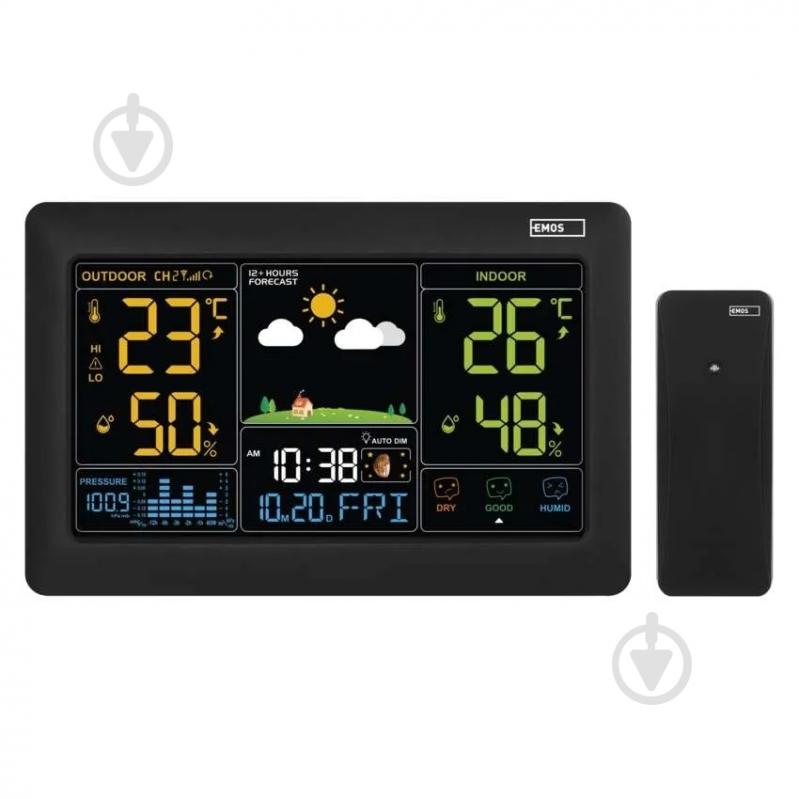 Метеостанція Emos бездротова цифрова E0387 - фото 7 Метеостанція Emos бездротова цифрова E0387 - фото 7