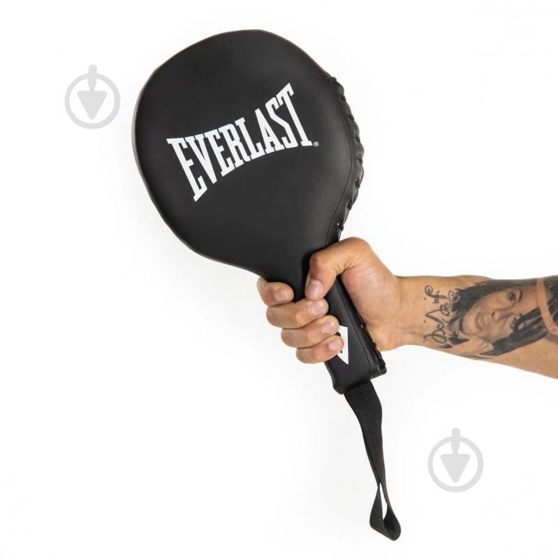Лапа боксерская Everlast ракетка Core Striking Paddle черный - фото 2 Лапа боксерская Everlast ракетка Core Striking Paddle черный - фото 2