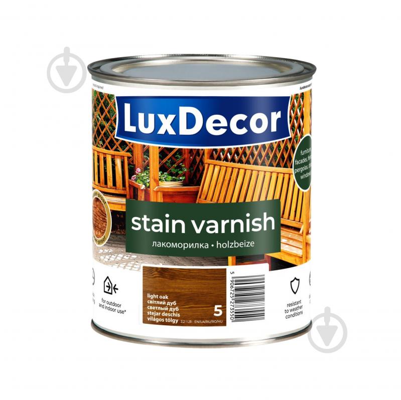 Лакобейц LuxDecor сосна глянец 2,2 л - фото 1 Лакобейц LuxDecor сосна глянец 2,2 л - фото 1