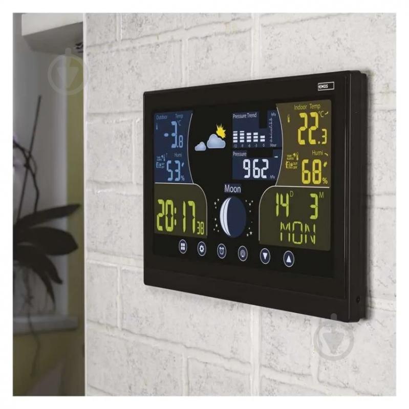 Метеостанция Emos беспроводная цифровая E6018 - фото 9 Метеостанция Emos беспроводная цифровая E6018 - фото 9