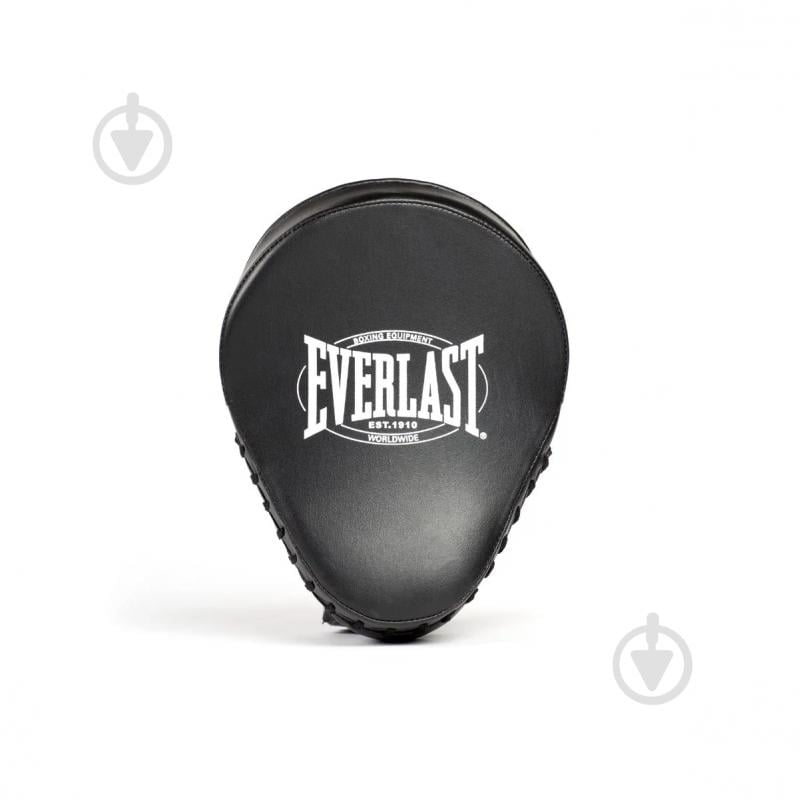Лапи боксерські Everlast 1910 Focus Mitts чорний - фото 3 Лапи боксерські Everlast 1910 Focus Mitts чорний - фото 3