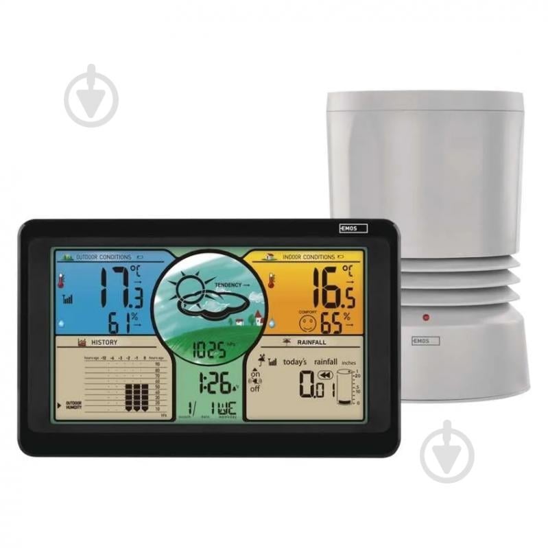 Метеостанция Emos беспроводная цифровая E8670 - фото 8