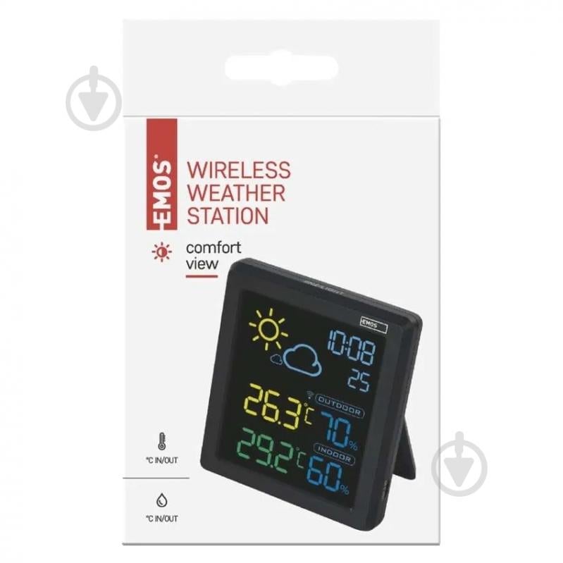 Метеостанція Emos бездротова цифрова E8647 - фото 12 Метеостанція Emos бездротова цифрова E8647 - фото 12