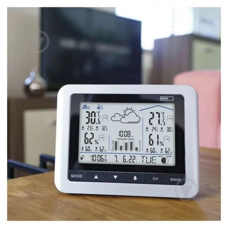 Метеостанция Emos беспроводная цифровая E0316 - фото 5 Метеостанция Emos беспроводная цифровая E0316 - фото 5