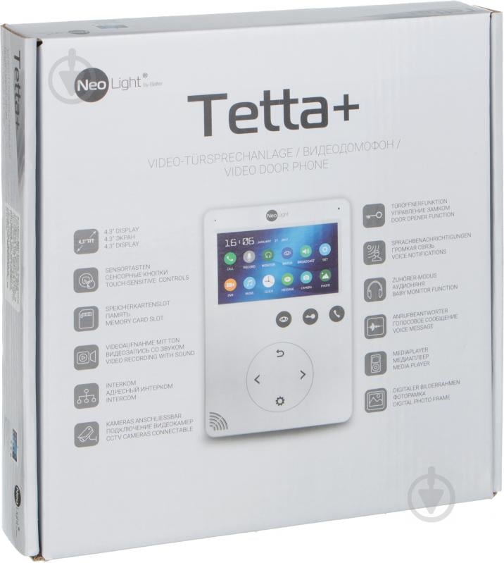 Відеодомофон TETTA+ 4.3" TFT LCD 480x234 - фото 6