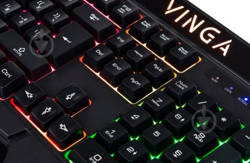 Комплект Vinga KBSG558 black - фото 4