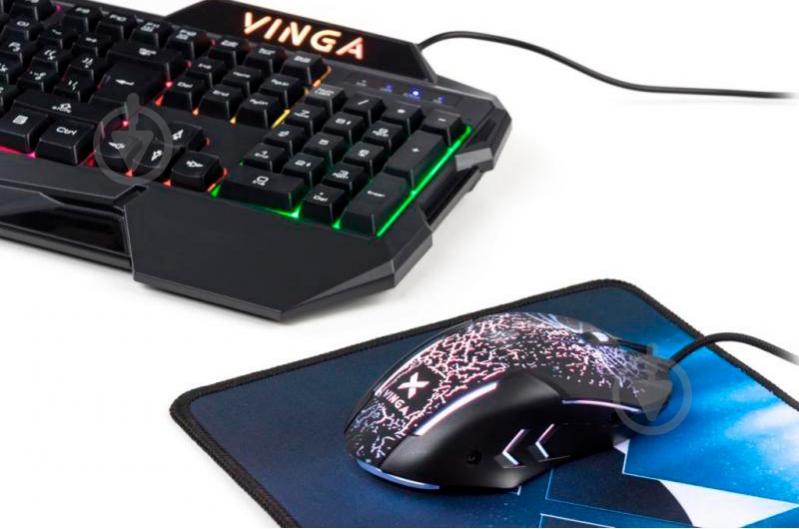 Комплект Vinga KBSG558 black - фото 6